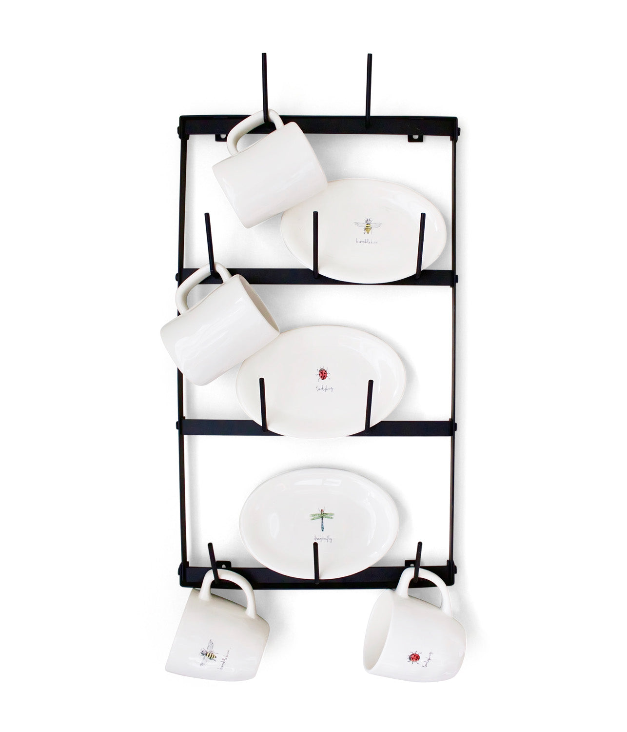 Mini Metal Wall Mug Rack – Claimed Corner