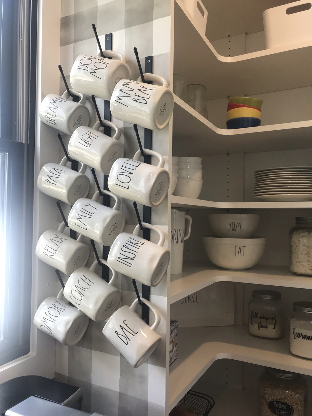 Vertical Coffee Mug Rack – Claimed Corner